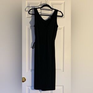 Vintage Jacob black wrap dress. Size 5/6